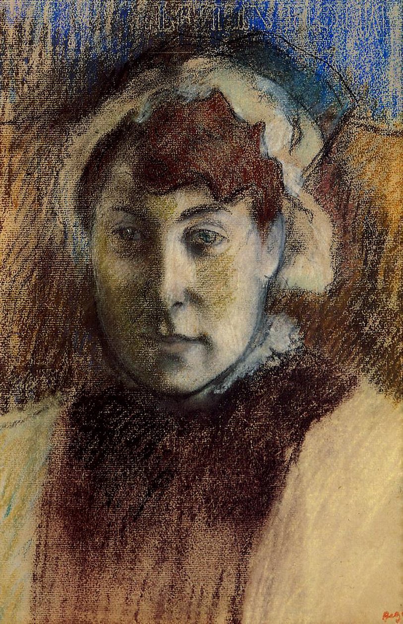 Madame Ernest May, 1881-82 (pastell på papir) av Edgar Degas