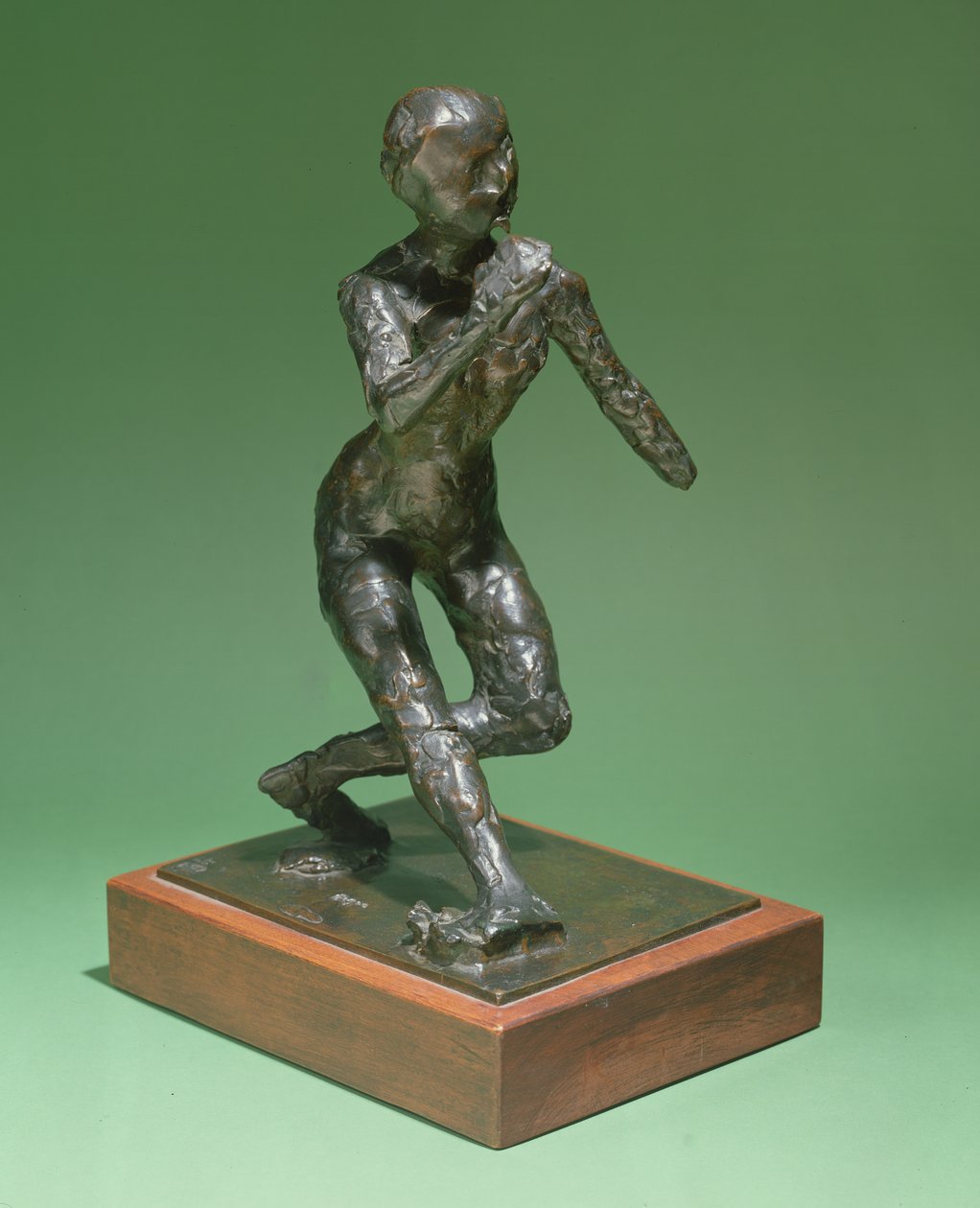 The Curtsey, ca. 1896 (bronse) av Edgar Degas