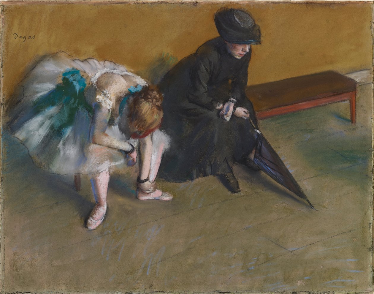 Venter av Edgar Degas