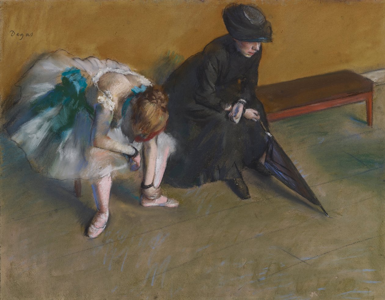 Venter av Edgar Degas