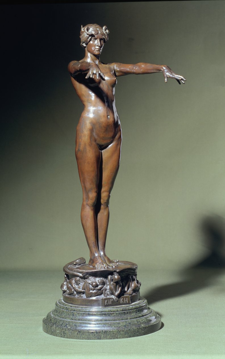 Circe, ca. 1893-94 (bronse og marmor) av Edgar Bertram Mackennal
