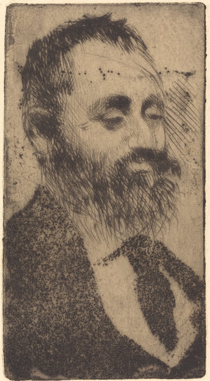 Alphonse Hirsch av Edgar Degas