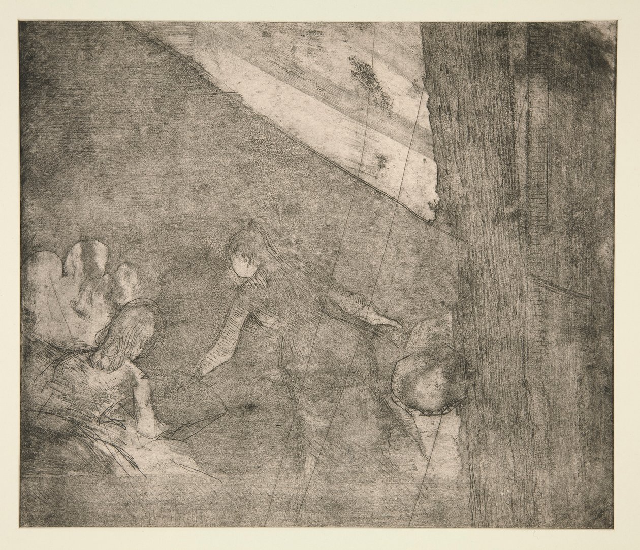 Hos ambassadørene av Edgar Degas