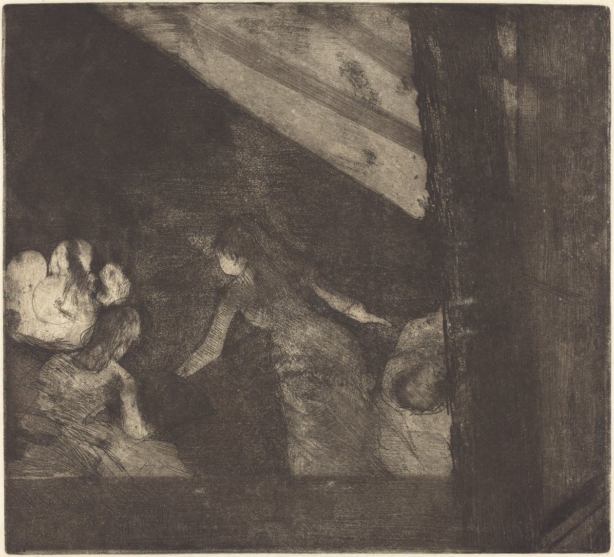 På Cafe des Ambassadeurs av Edgar Degas