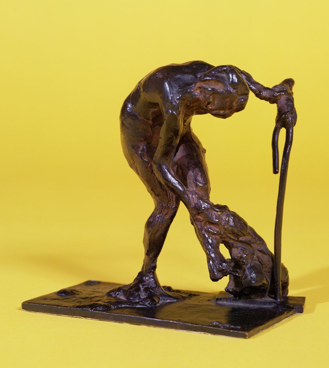 Bending Dancer (bronse) av Edgar Degas