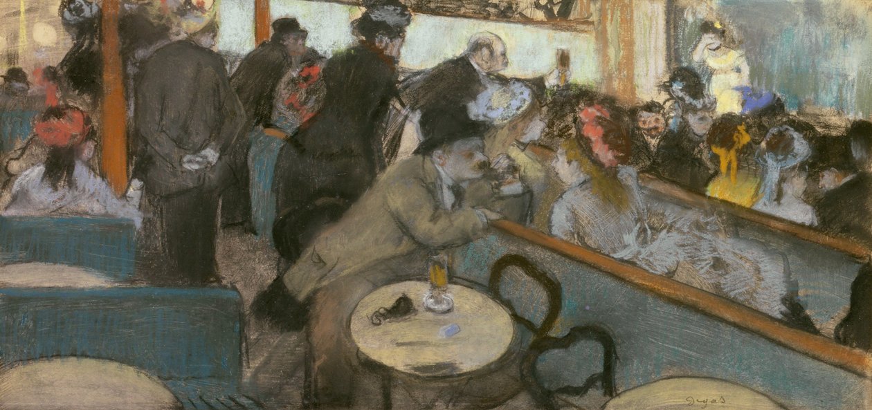 Kafé-konsert av Edgar Degas