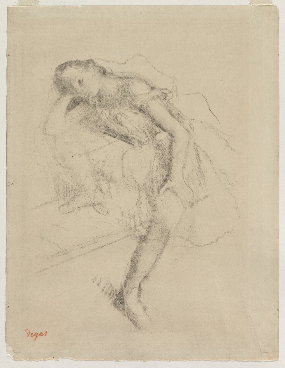 Danser i hvile, ca. 1895. av Edgar Degas