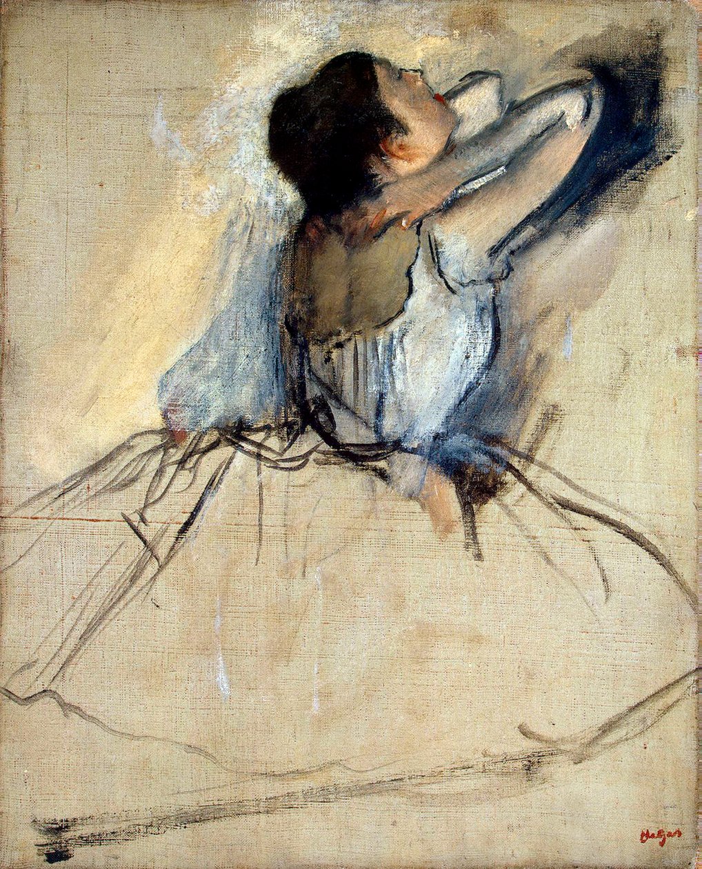 Danser, c1874. av Edgar Degas