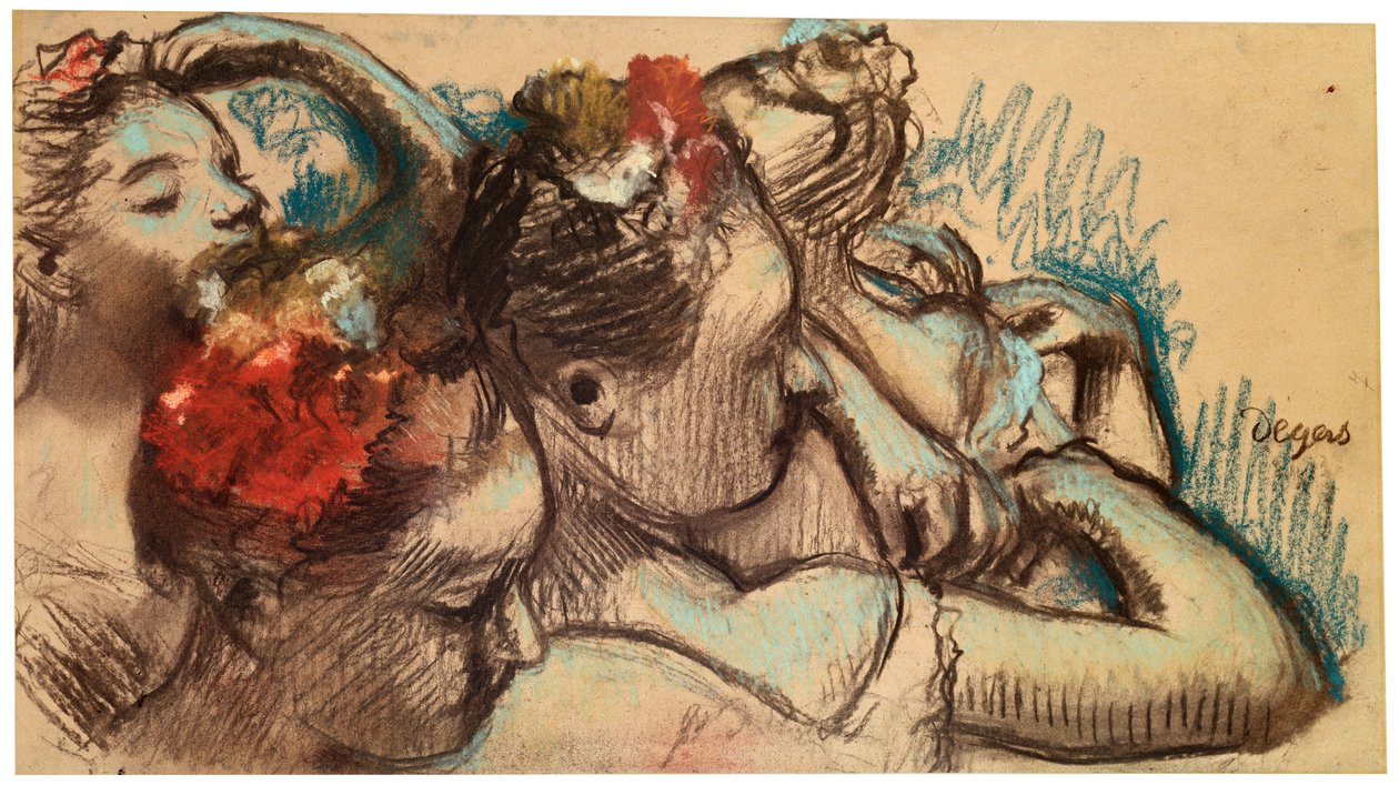 Dansere, 1899. av Edgar Degas