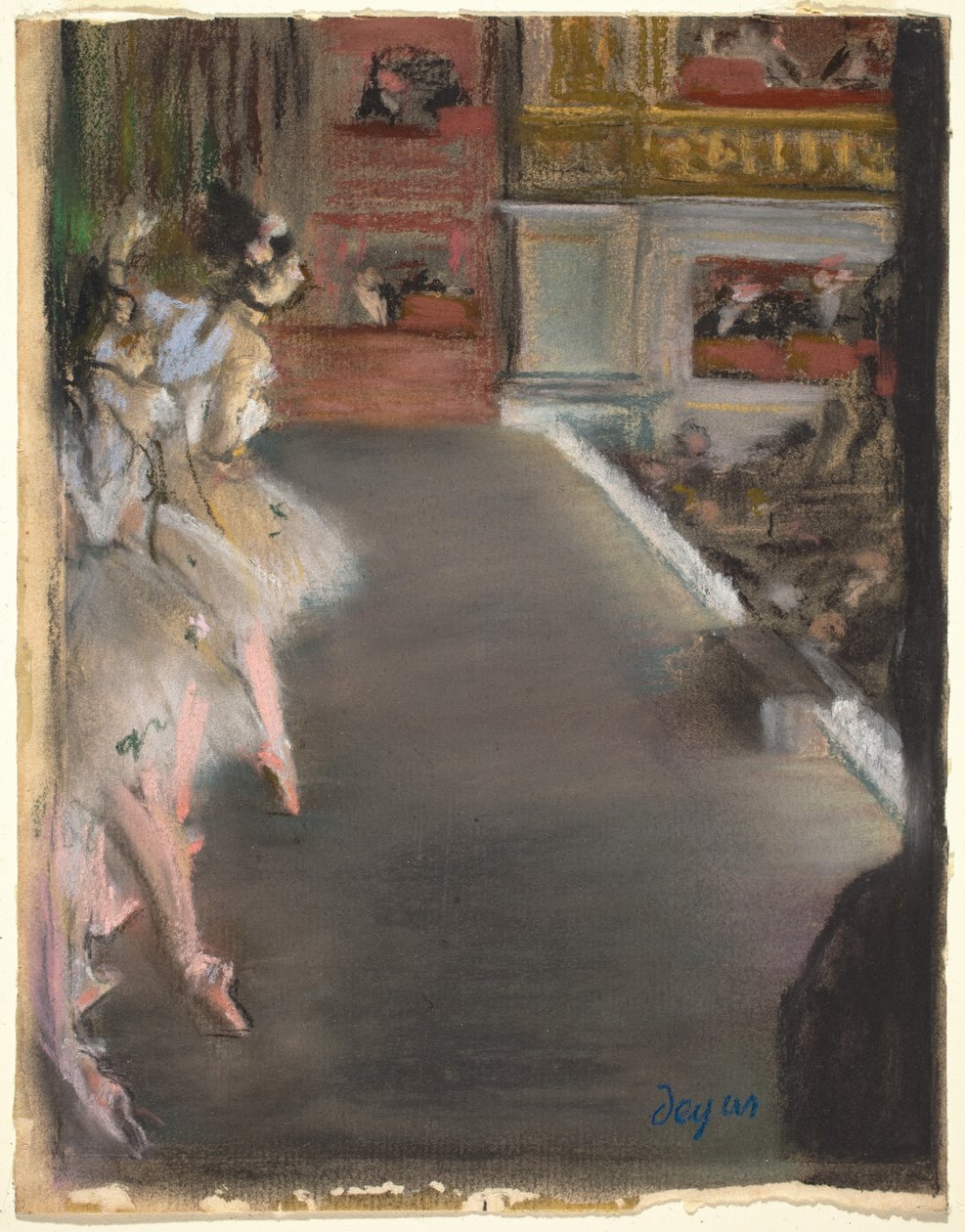 Dansere ved det gamle operahuset av Edgar Degas