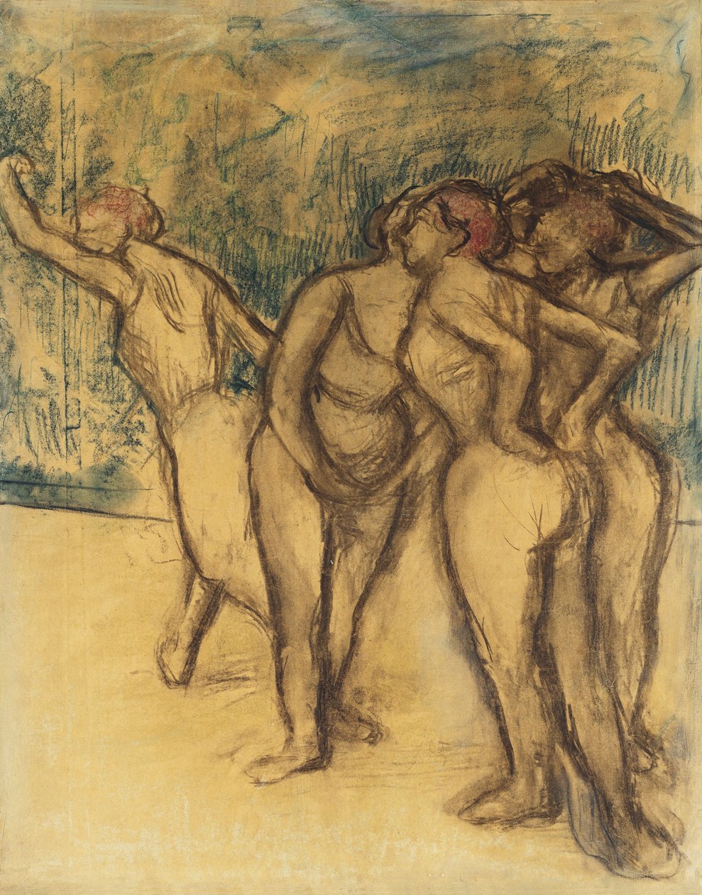 Dansende jenter; Danserne, av Edgar Degas