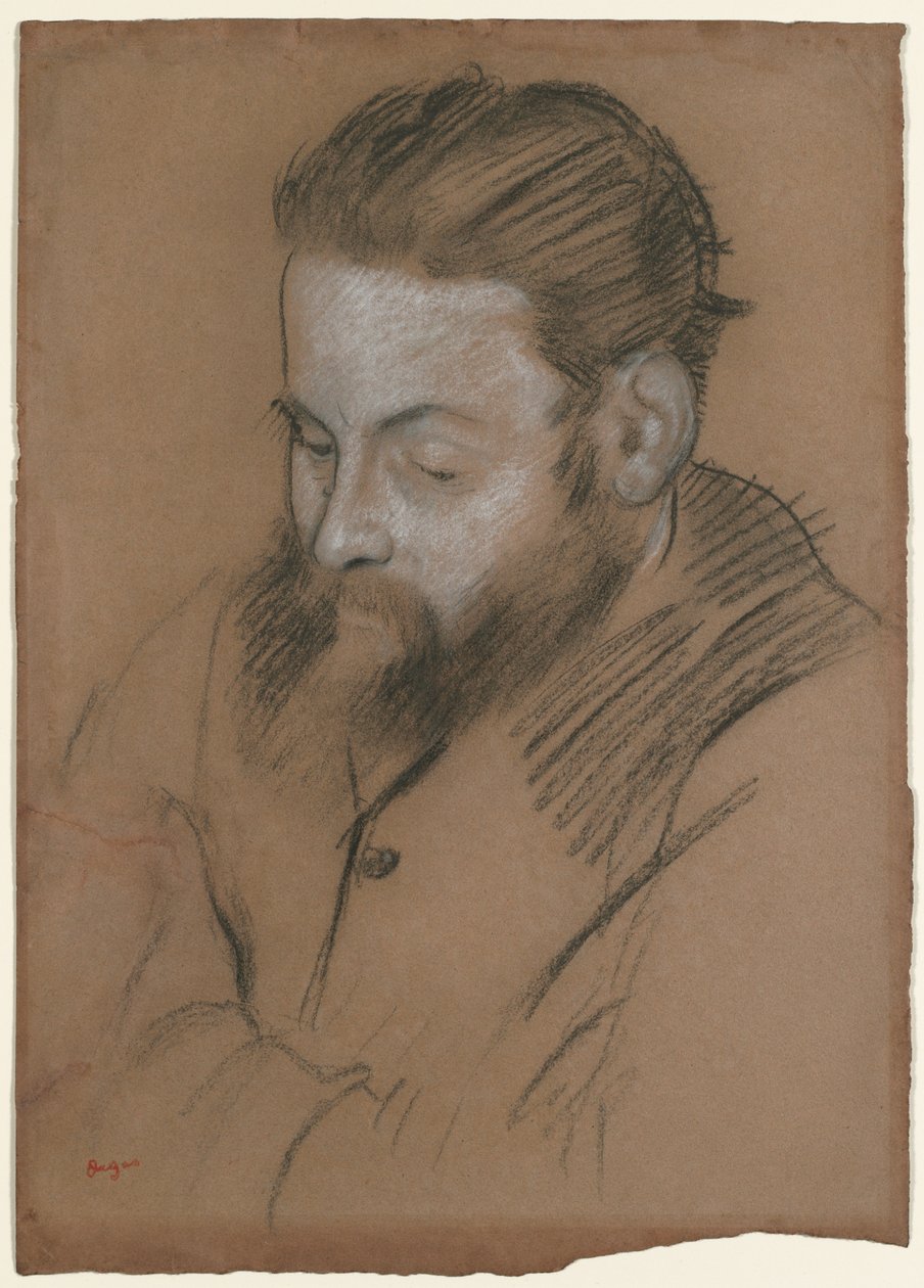 Diego Martelli av Edgar Degas