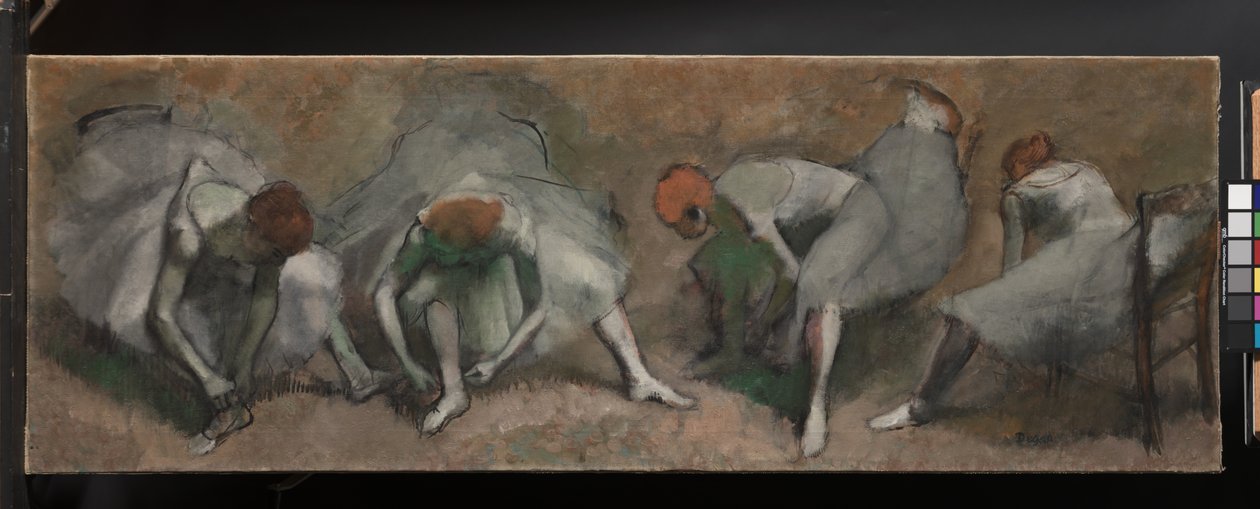 Dansernes frise, ca. 1895 av Edgar Degas