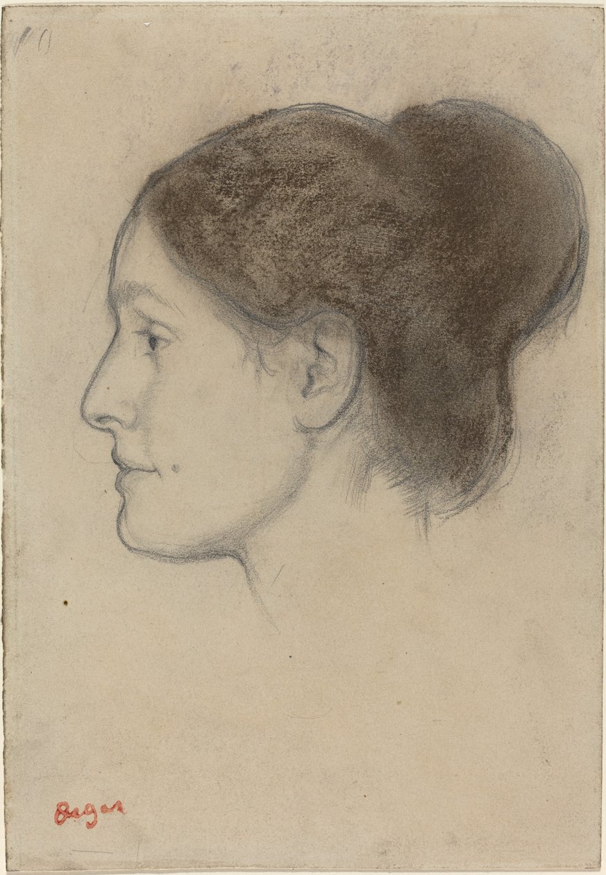 Hortense Valpinçon, 1883. av Edgar Degas