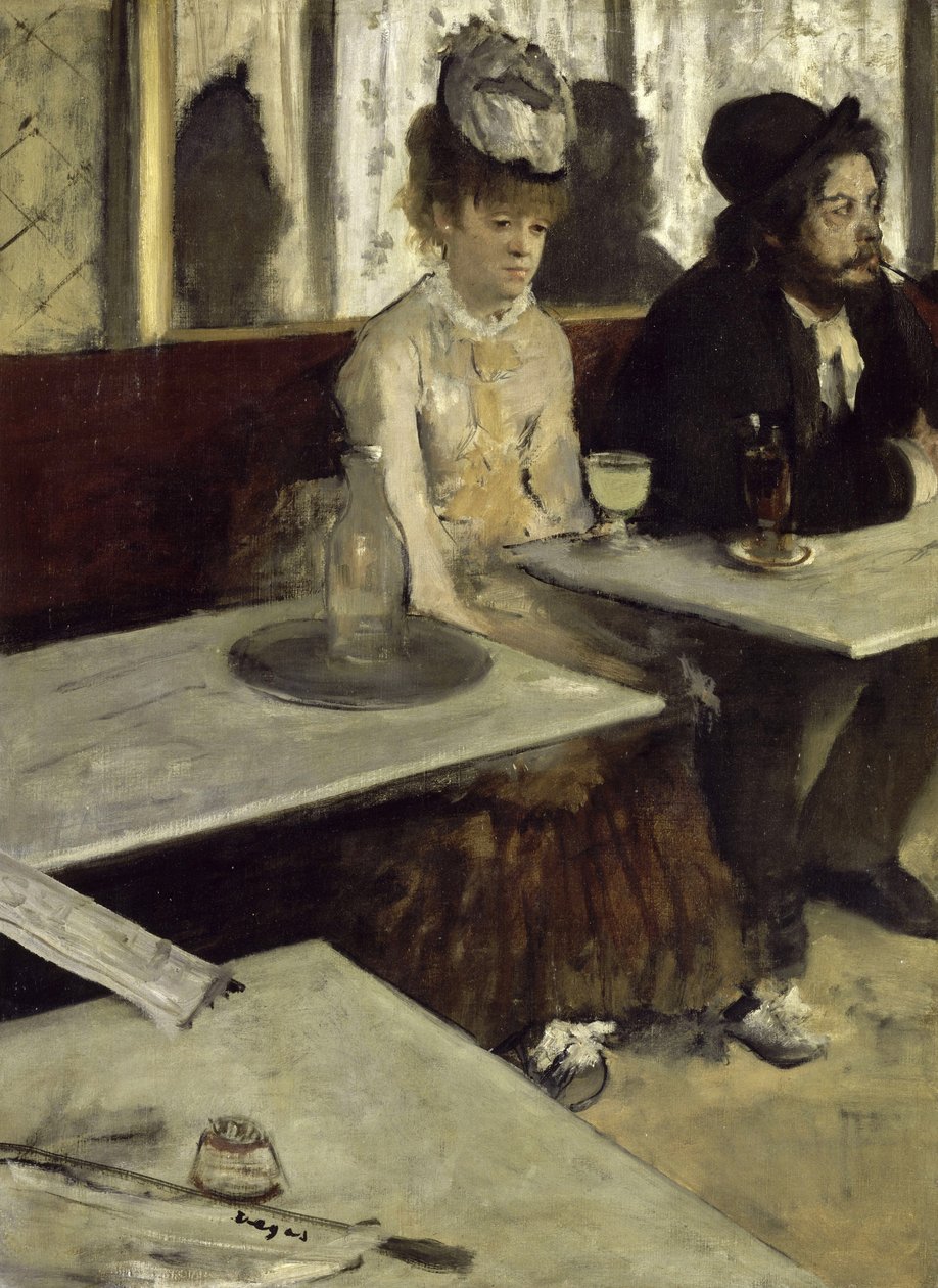 På en kafé av Edgar Degas