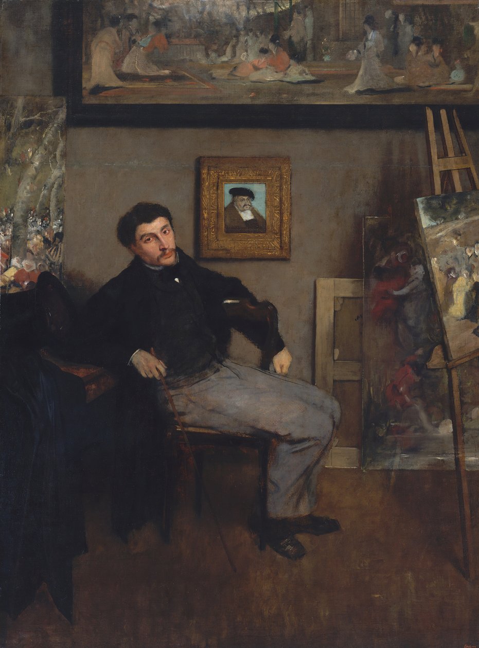 James-Jacques-Joseph Tissot 1836-1902, ca. 1867-68. av Edgar Degas