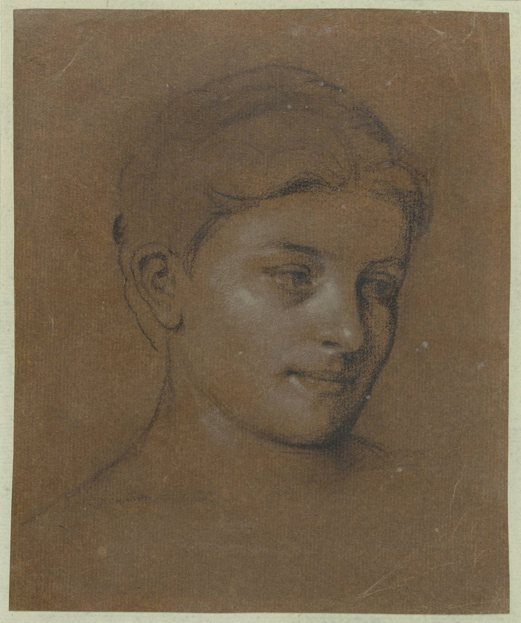 Portrett av en kvinne av Edgar Degas
