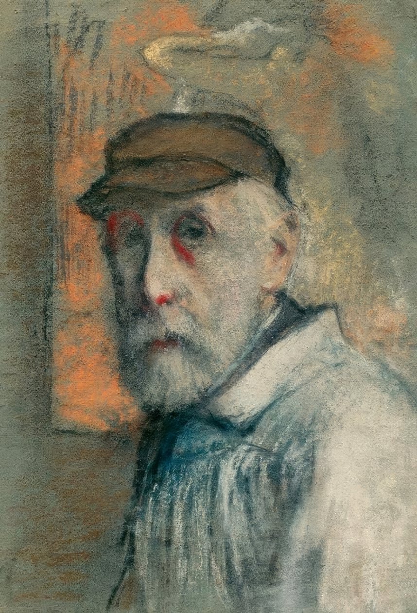 Selvportrett av Edgar Degas
