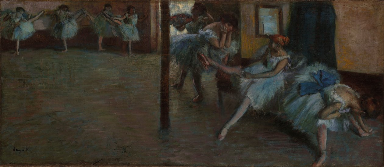 Ballettøvelsen av Edgar Degas