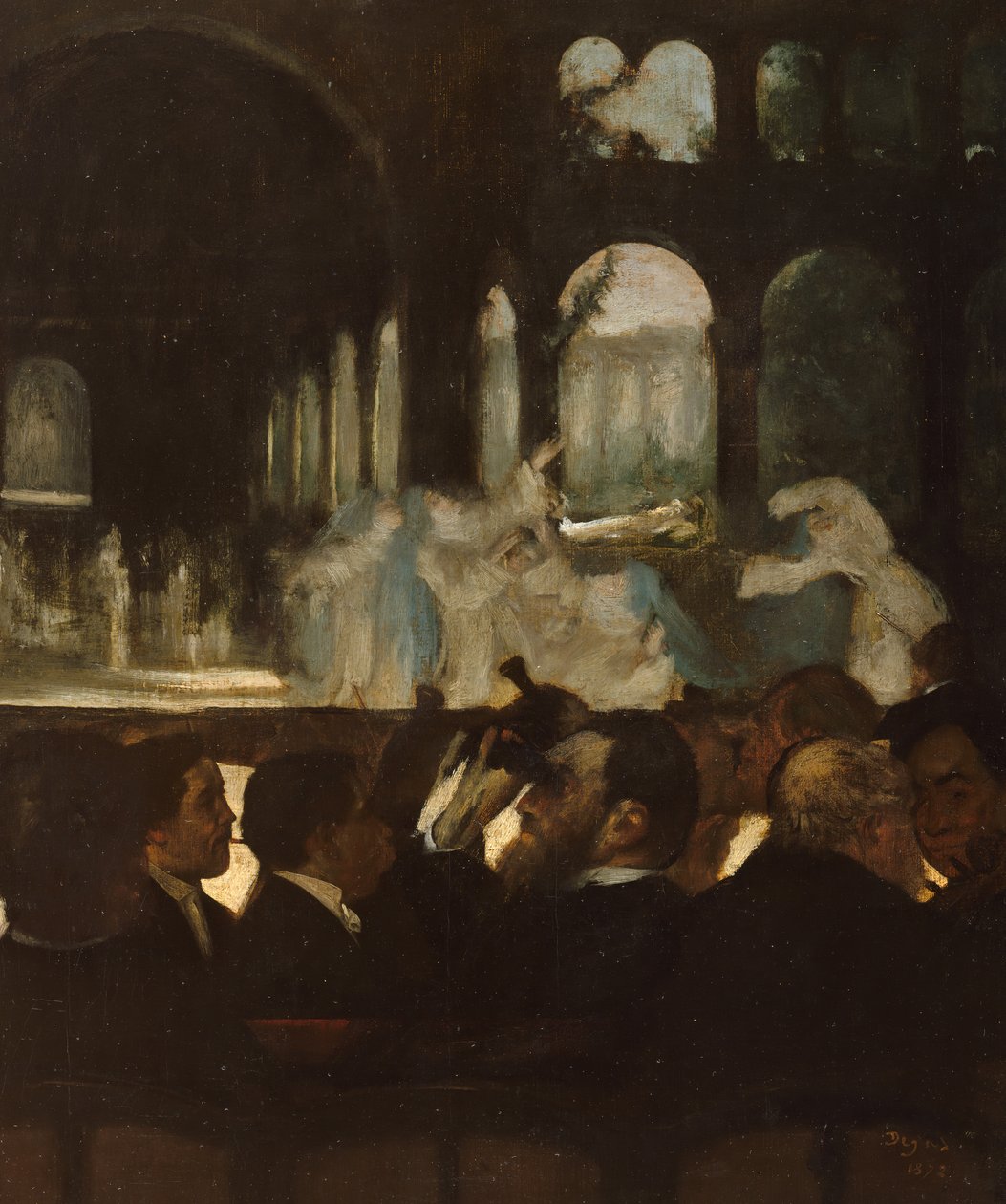 Balletten fra Robert le Diable, 1871. av Edgar Degas