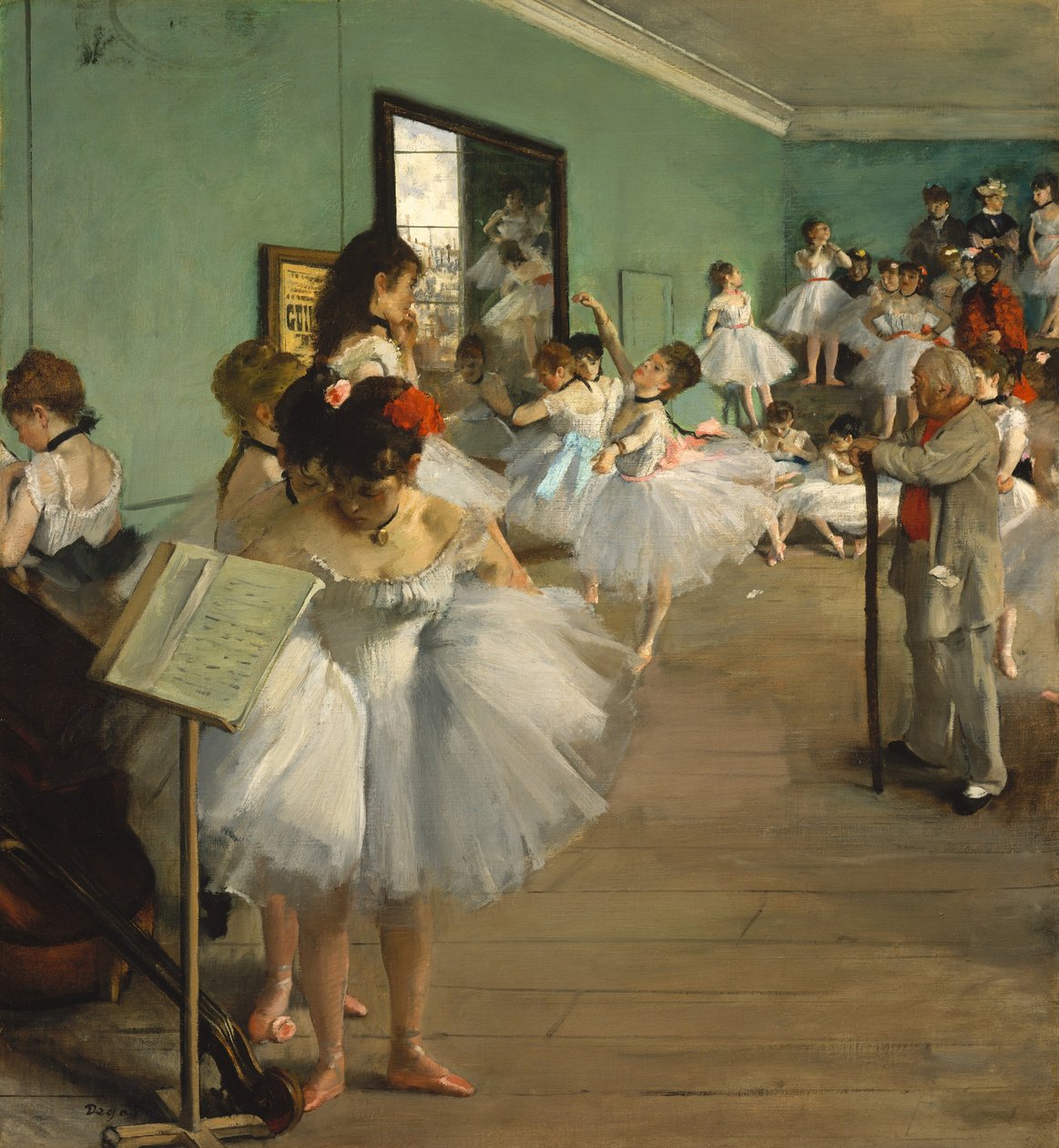 Danseklassen av Edgar Degas