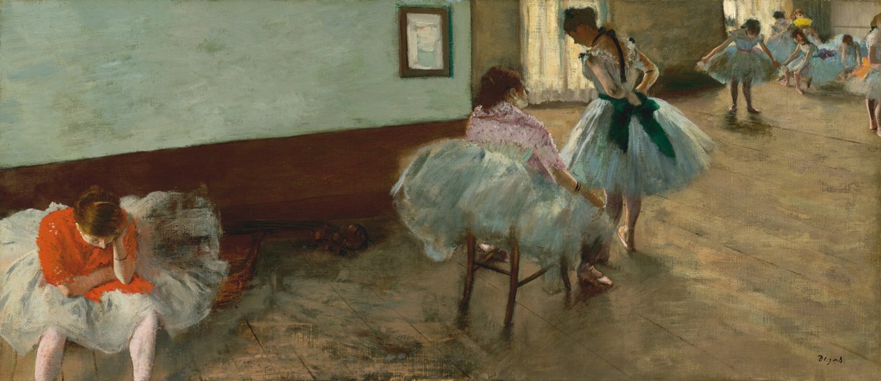 Dansetimen av Edgar Degas