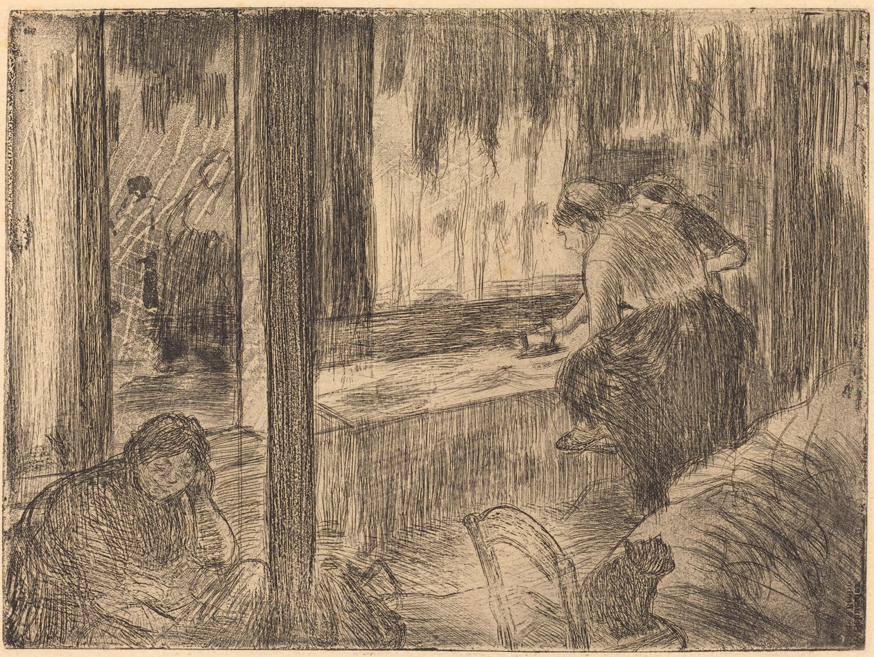 Vaskerinnene av Edgar Degas