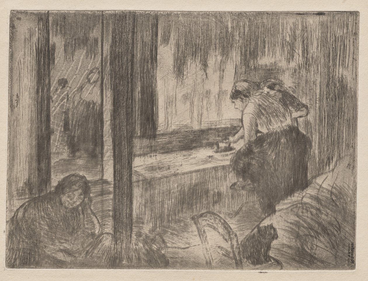 Vaskerinnene av Edgar Degas