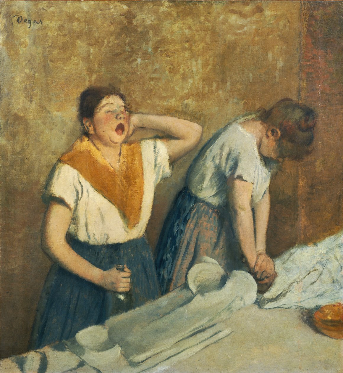 Vaskerinnene av Edgar Degas