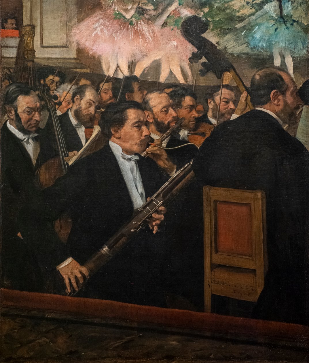 Operaorkesteret. 1870. Olje på lerret. av Edgar Degas