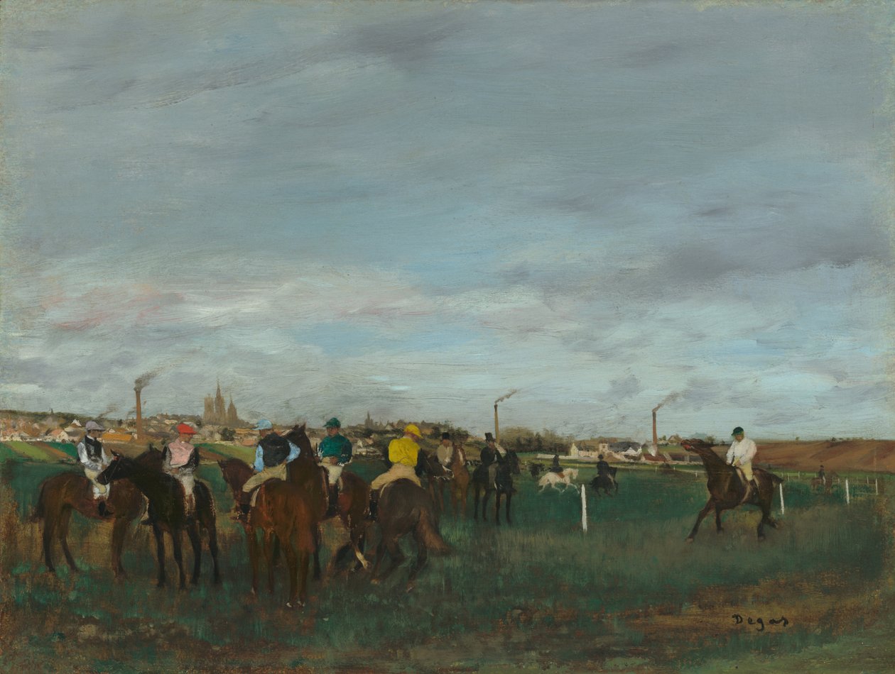 Løpene av Edgar Degas
