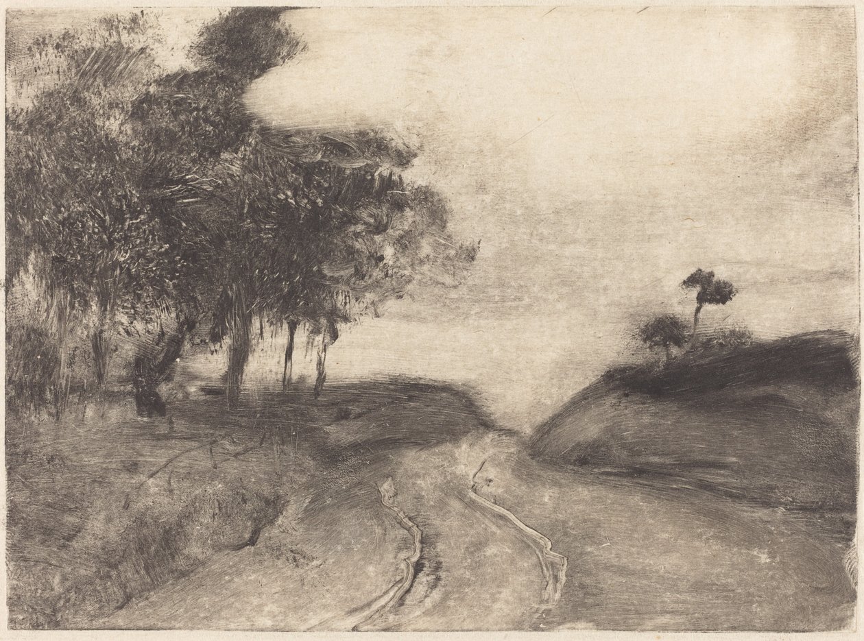 The Road (La route) av Edgar Degas