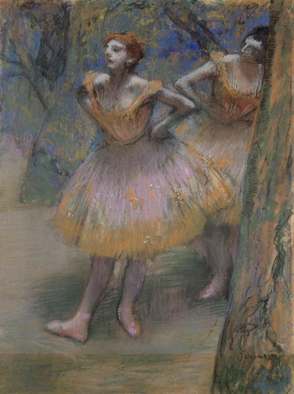 To dansere, ca. 1893-?98 av Edgar Degas