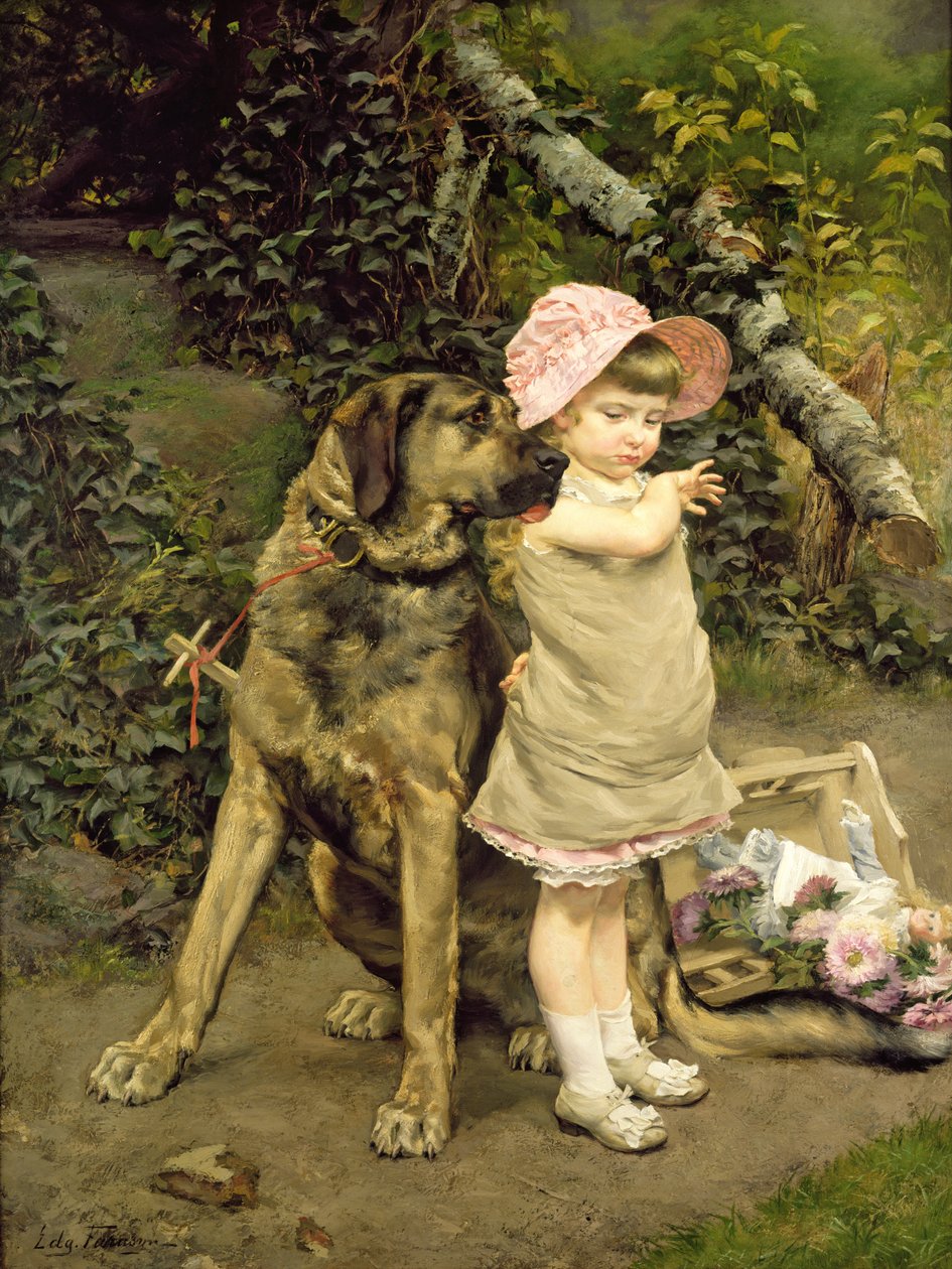 Hundeselskap av Edgard Farasyn