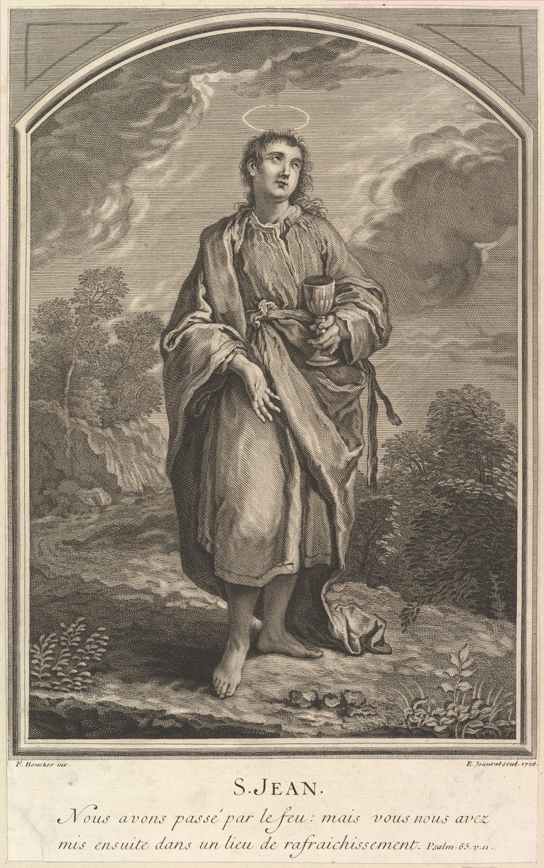 Saint John, 1726. av Edme Jeaurat
