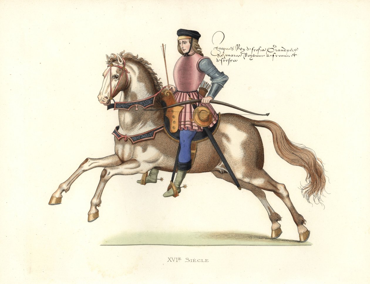 Kong James IV av Skottland (1473-1513) av Edmond Lechevallier Chevignard