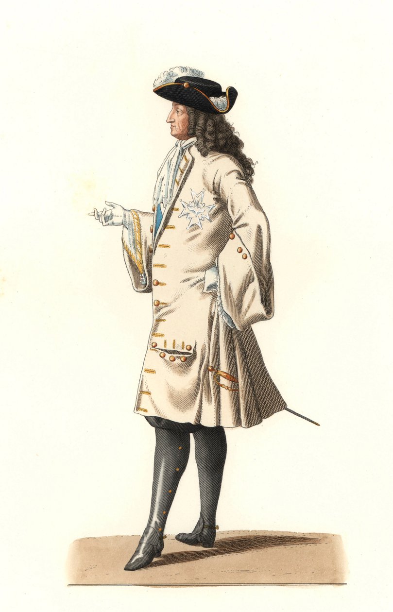Ludvig XIV av Frankrike (1638–1715) av Edmond Lechevallier Chevignard