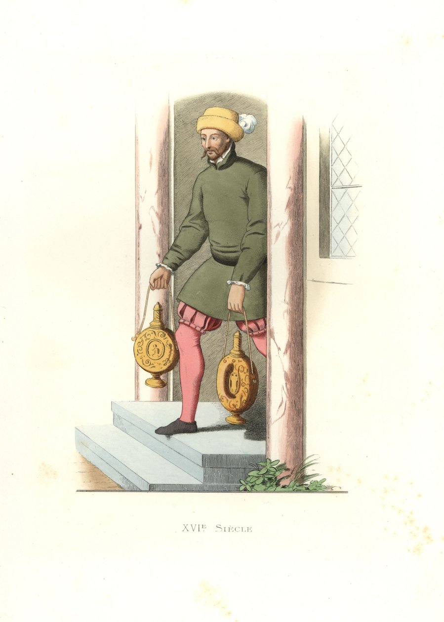 Valet, England av Edmond Lechevallier Chevignard