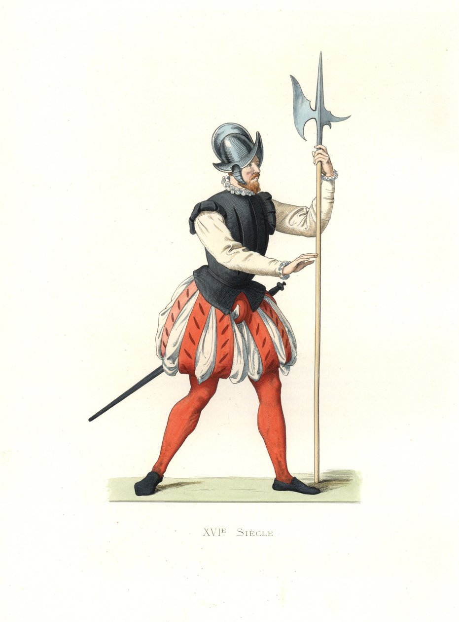 Vallonsk soldat av Edmond Lechevallier Chevignard