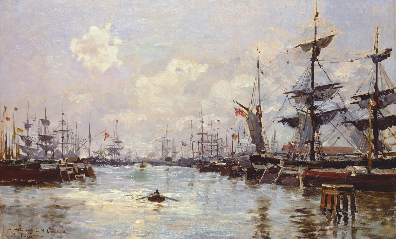 Havnen av Edmond Petitjean