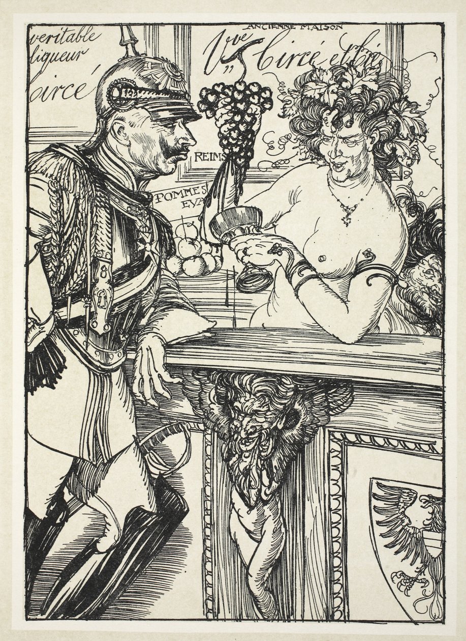 Veritabel likør Circ, illustrasjon fra The Kaiser