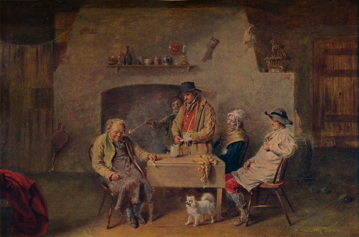 Kapittelets slutt, 1822 av Edmund Bristow