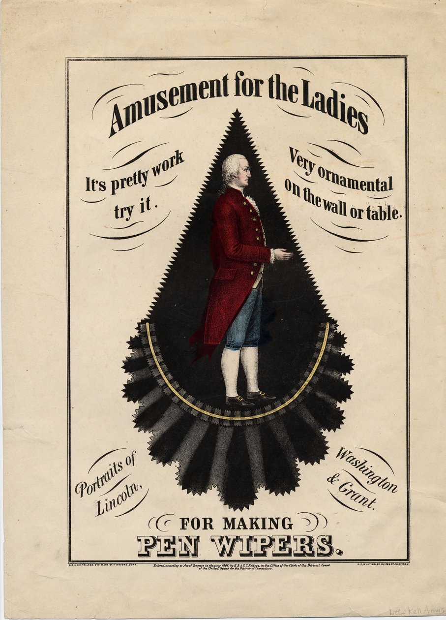 Forlystelse for damene..., 1866 av Edmund Burke Kellogg