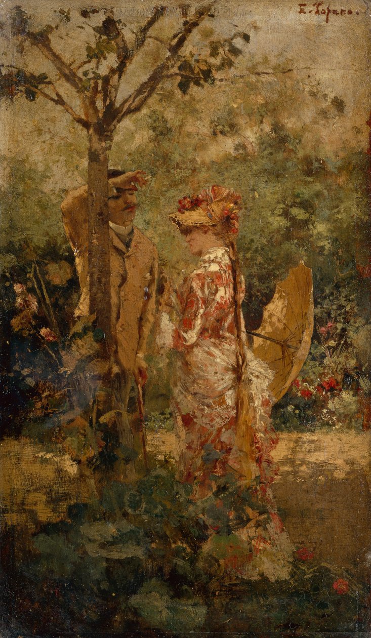 Utnevnelsen (olje) av Edoardo Tofano