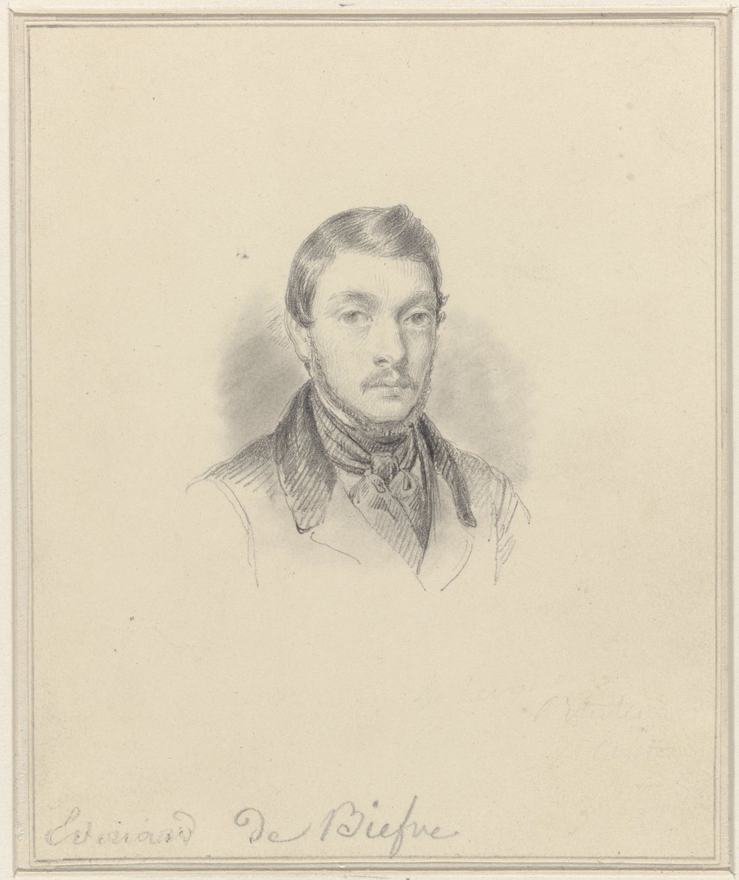 Selvportrett av Edouard De Bièfve