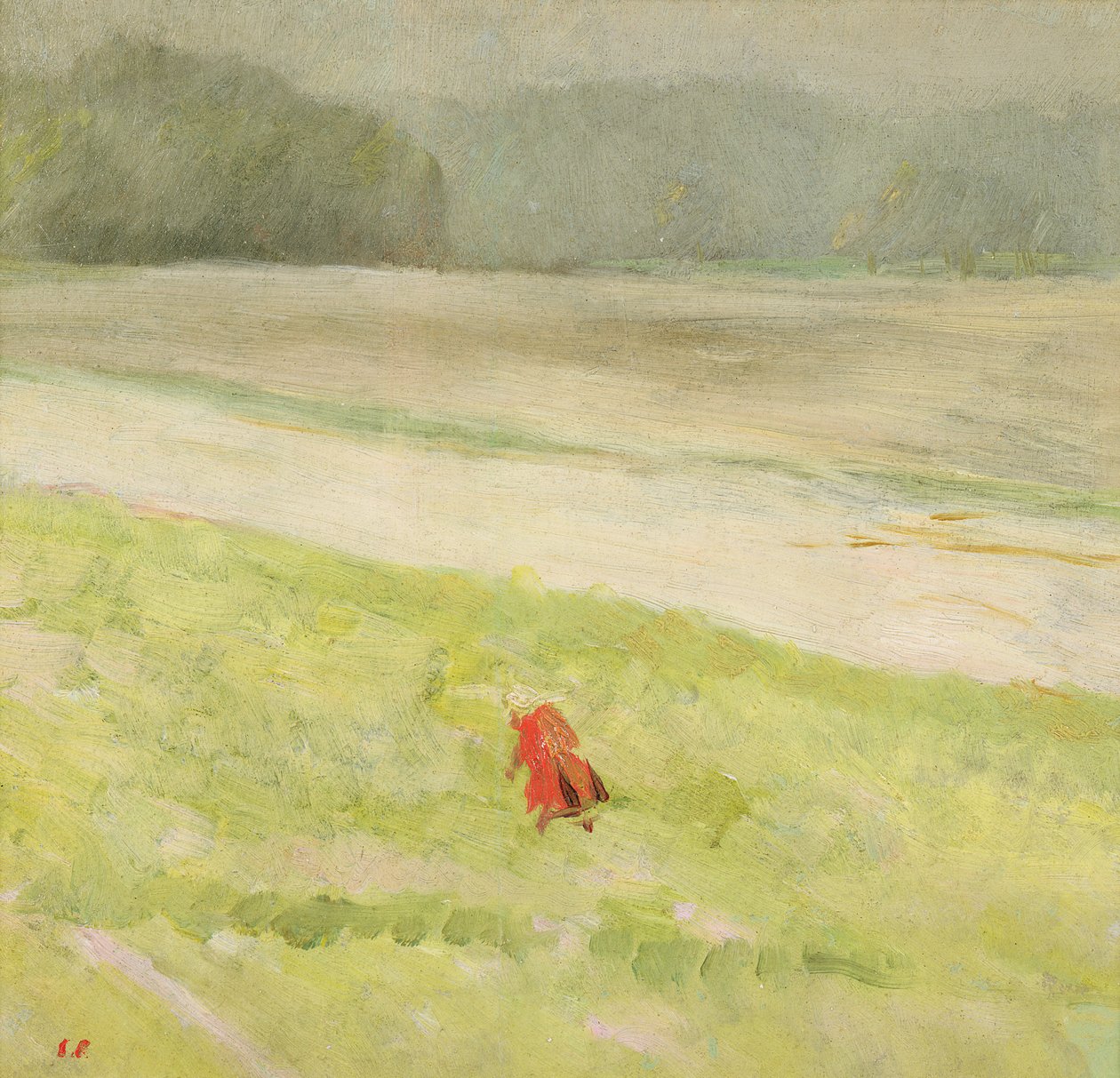 Ved sjøen av Edouard Vuillard