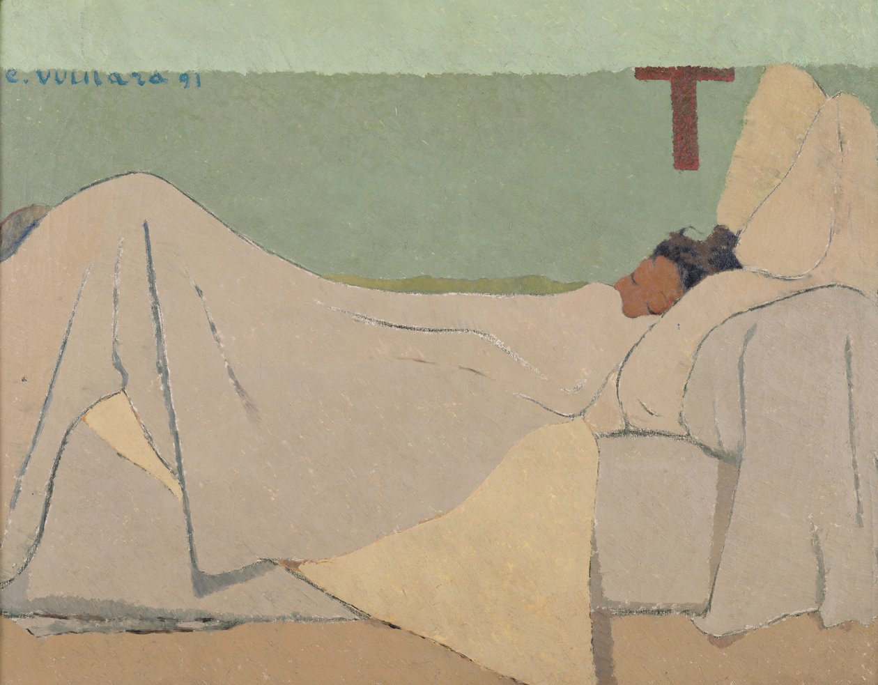 I seng, 1891 av Edouard Vuillard
