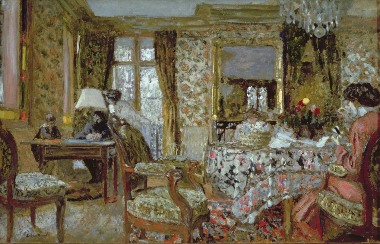 Interiør, 1904 av Edouard Vuillard