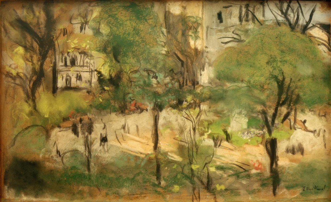 Square Berlioz av Edouard Vuillard