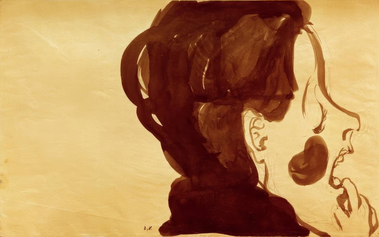 En skuespiller av Edouard Vuillard